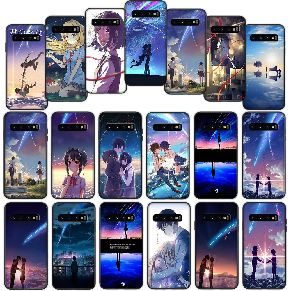 Мягкий чехол аниме Your Kimi no Na wa для Samsung Galaxy Note 10 20 Ultra S10 Plus S10e Lite|Бамперы| |