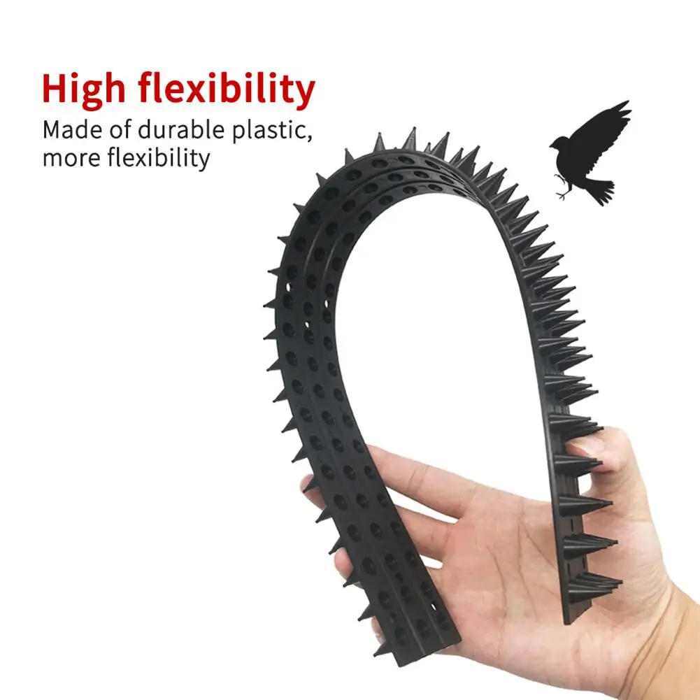 Plastic Bird And Cats Spikes Anti Bird Anti Birds Spike Anti Climbing Cats And Scare Birds Pest Control On Wall Window Railing