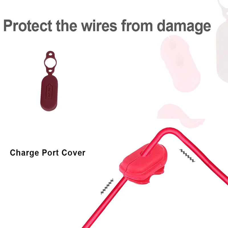 Charging Port Dust Plug Rubber Case For Xiaomi Mijia M365 Electric Scooter