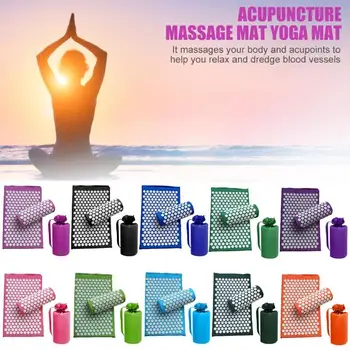 

Massage Mat Acupressure Mat Yoga Lotus Spike Acupuncture Mat Relieve Back Body Pain Spike Acupuncture Yoga Mat
