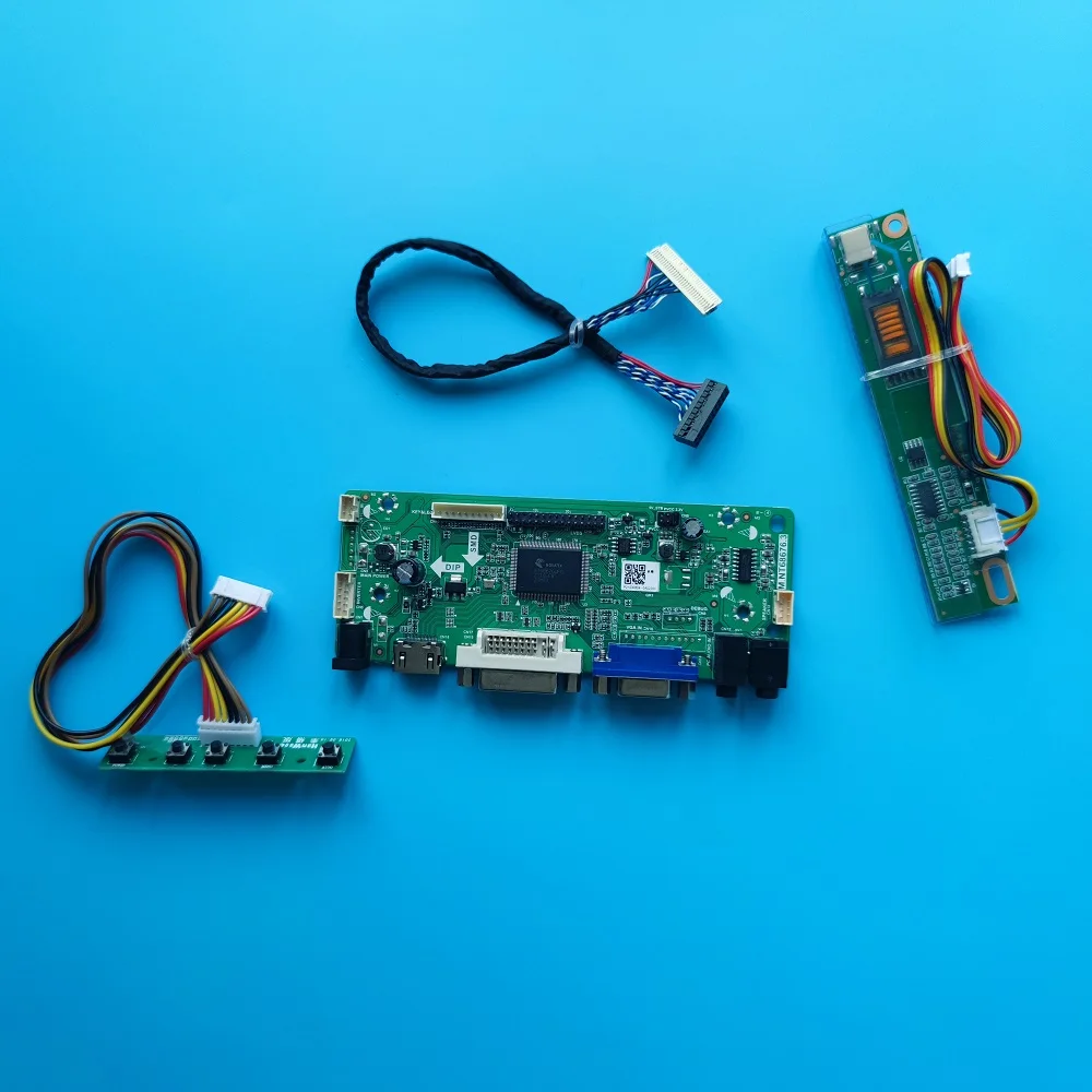 Placa Controladora Compatível com Hdmi Lcd Painel Vga 30pin 14.1 1280×800 Dvi 1ccfl Ht141wxb100