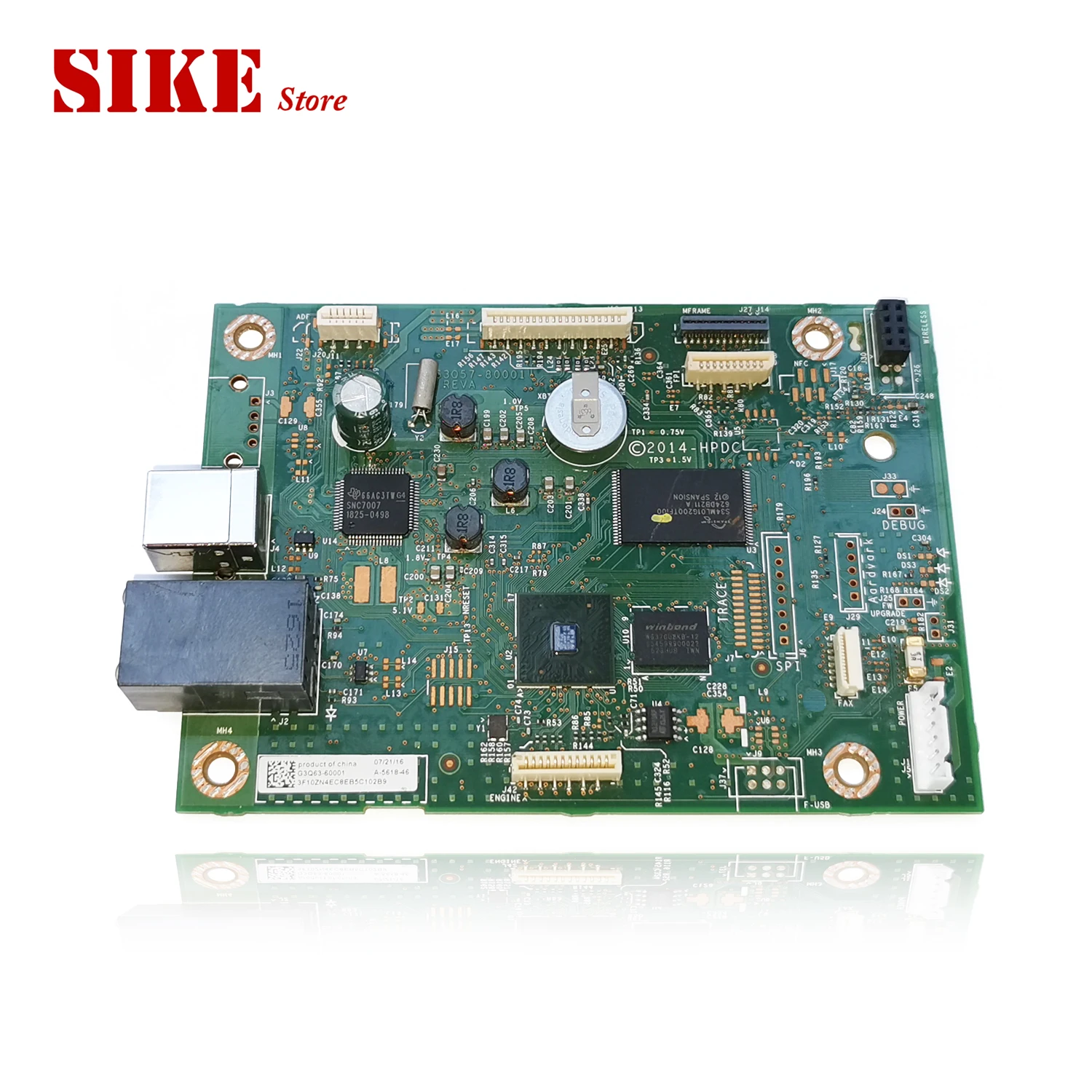 G3Q63-60001 G3Q58-60001 материнская плата логики для HP M130 M132 M134 M130nw M132nw M130fw M132fw M130fn M132fn M134fn |
