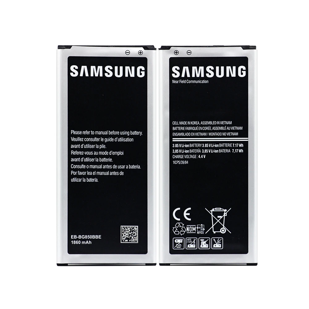 Аккумулятор для samsung G850 EB-BG850BBE 1860 мАч для samsung Galaxy Note4 Mini G850Y G850K G850A Сменный аккумулятор для телефона