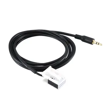 

Car Aux Cable 3.5Mm Mp3 Audio Adapter For Peugeot 307 308 408 407 507 for Sega Triumph Citroen C5 C2 Rd4