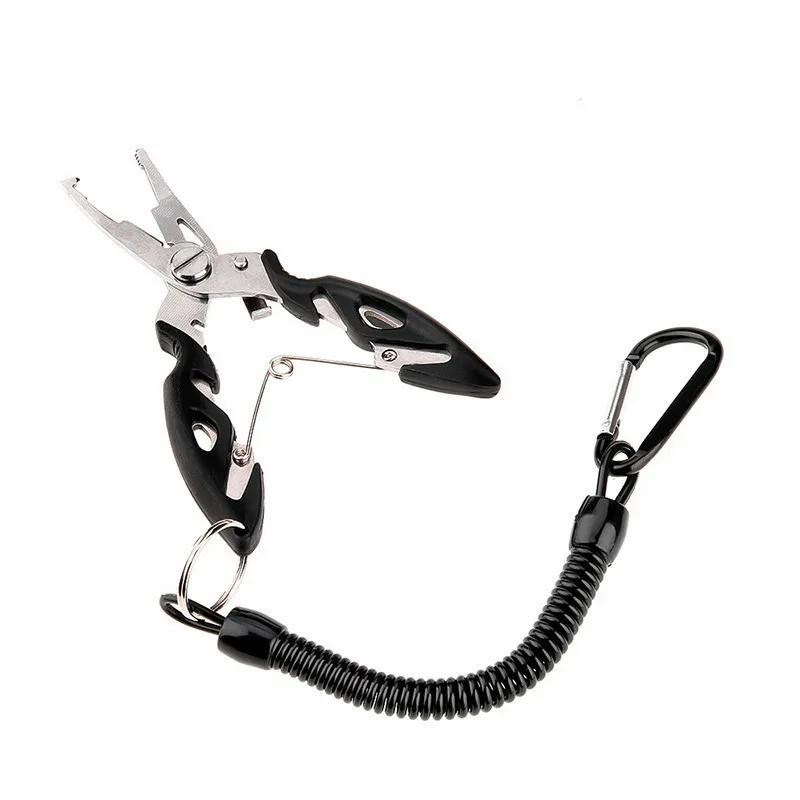 

New Fishing Multifunctional Plier Fishing Secure Camping Ropes #2 Lip Fish Boating Pliers Grips Tackle Lanyards Kayak Tools