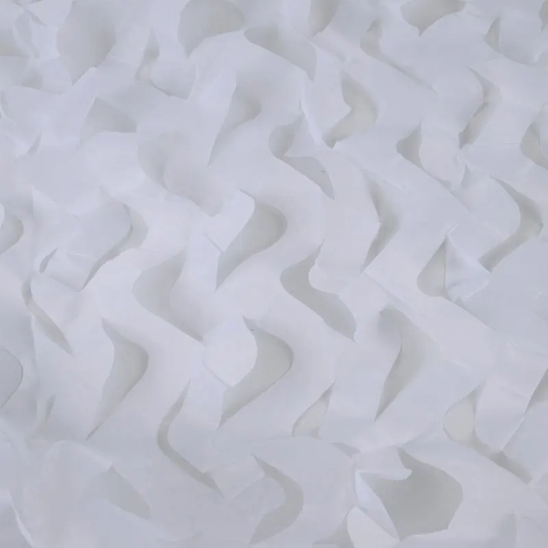 MENFLY 3x6M Single Cut White Camouflage Courtyard Fence Decoration Sun Shade Net  SunShelter Jungle Covert Hunting Wigwam