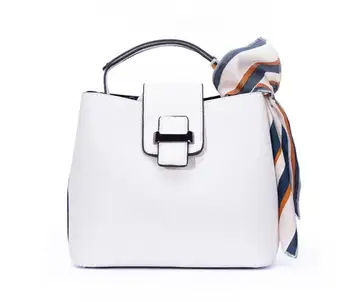 

High quality PU hand bags 2020 women bags handbags ladies designer leather tote satchel shoulder bag with scarf