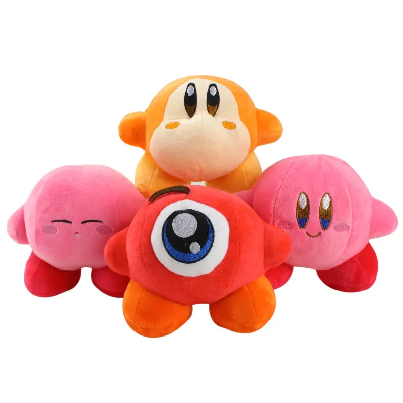 

8 Styles 7-25cm Kawaii Kirby Waddle Dee & Waddle Doo King DeDeDe Plush Soft Stuffed Animals Toys For Kids Gift