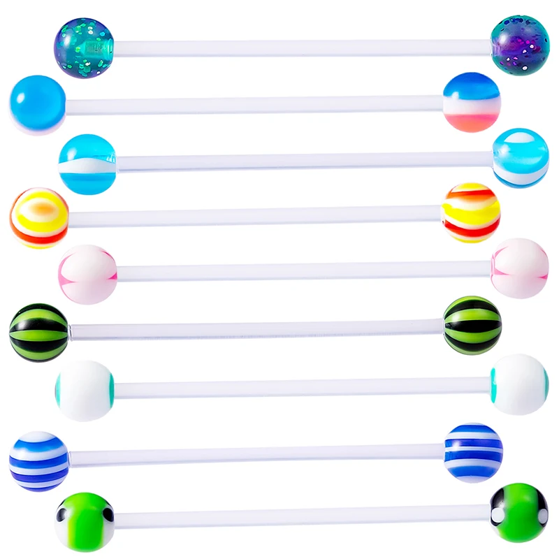 PIERCINGLINE Bilanciere In Acciaio Chirurgico | 2 PALLINE | Piercing