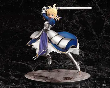 

Anime 25CM Fate Stay Night Saber Lily Excalibur PVC Figure Game Figure Collectible Toy Brinquedos Model