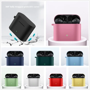 

Silicone Case For Xiao mi Air 2 Pro Wireless Bluetooth Headset Protective Cover Charging Box Rotection Case For MI Air 2 Pro