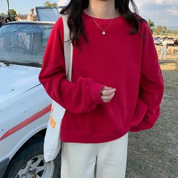 

2020 new versatile loose casual fashion long-sleeved sweatshirt