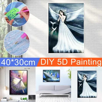 

30x40cm 5D Diamond Painting of Rhinestones Diamond Art Embroidery Diamond Painting Cross Stitch Mosaic Home Decor Gift DIY Kits