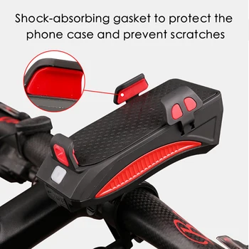 

Bicycle light mobile phone bracket car light charging treasure fixing bracket Phone Holder Handlebar Stand Power Bank hot sale