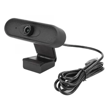 

Portable HD PC Camera 1080p USB 2.0 Manual Focusing CMOS Computer Accessory for Desktop Notebook Laptop
