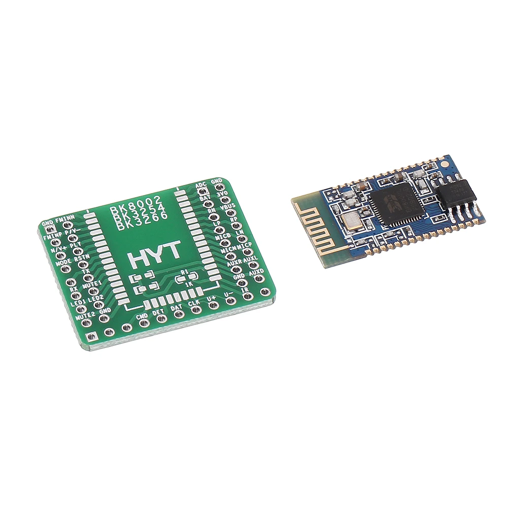 

DIY bluetooth Stereo Audio Module Serial AT Command SPP Digital Transmission BK8000L bluetooth Speaker Amplifier Board