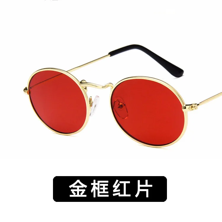 Женские солнцезащитные очки карамельного цвета,, красные, желтые, синие, оранжевые, фиолетовые, футуристические, Ретро стиль, oculos de sol feminino - Цвет линз: gold-red