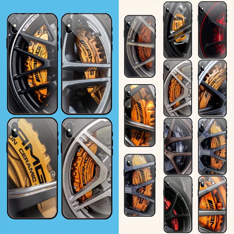 Чехол для телефона AMG Tire iPhone 11 pro XS MAX 8 7 6 6S Plus X 5 SE XR | Мобильные телефоны и