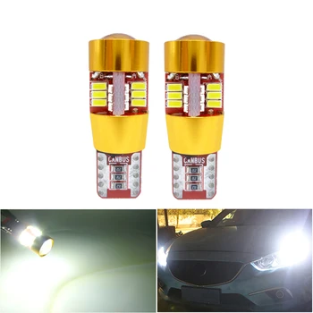 

2x T10 Canbus LED Car Light W5W Car Interior light Auto License Plate SIDE INDICATOR Light For passat golf jetta2 polo Caddy