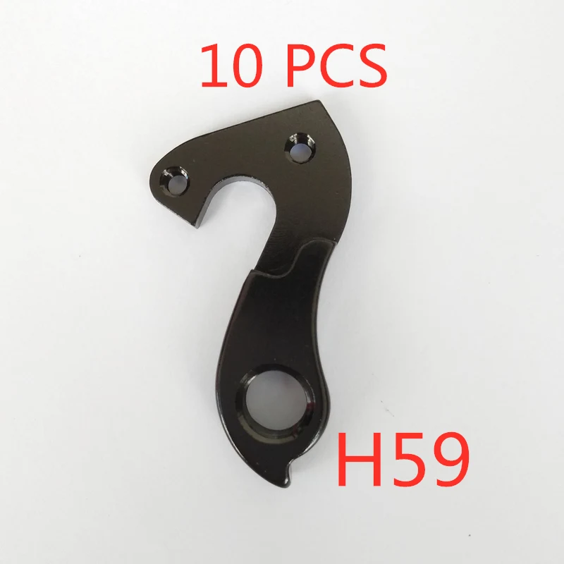 WGH59P10 10 шт. задний переключатель передач велосипедный вешалки дорожная велосипедная Экипировка наконечник с кронштейном для Pinarello Prince Dogma Norco valence F8 F10 Focus Author - Цвет: WGH59P10