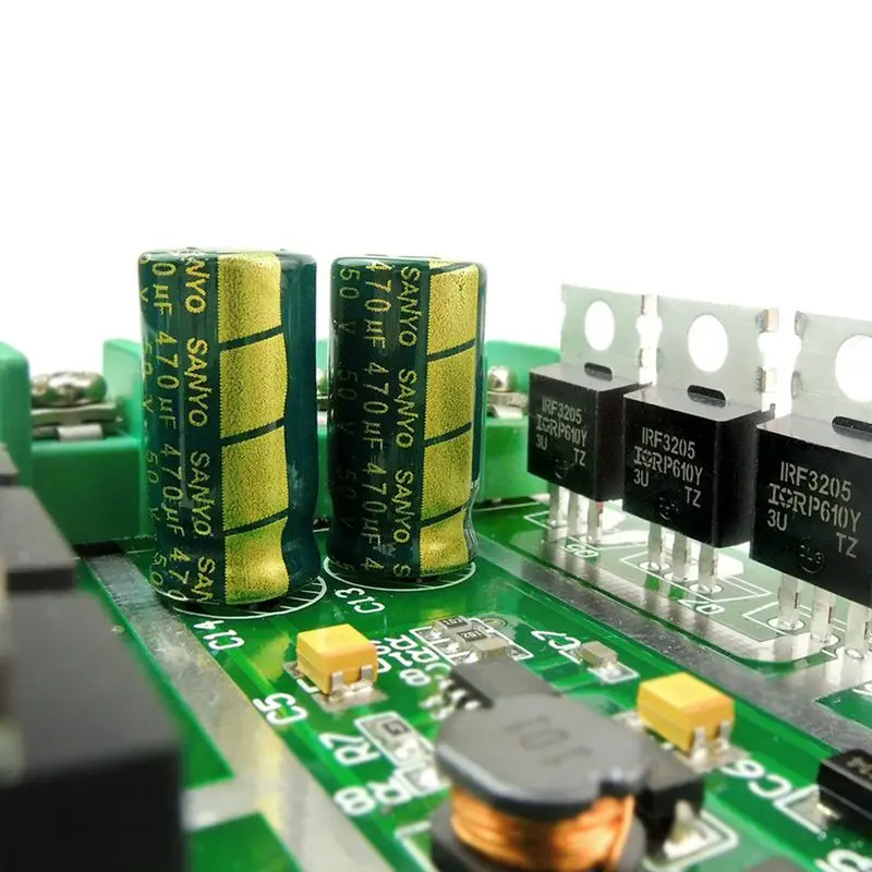 H мост DC двойной двигатель PWM драйвер модуля 3 ~ 36 В 15A пиковый 30A IRF3205 Высокая