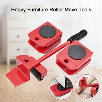 

Furniture Moving Tool Set Lifting Slider Professional Heavy Furniture Roller Moving Tool Wheel Rod Moving Equipment Max Up100Kg