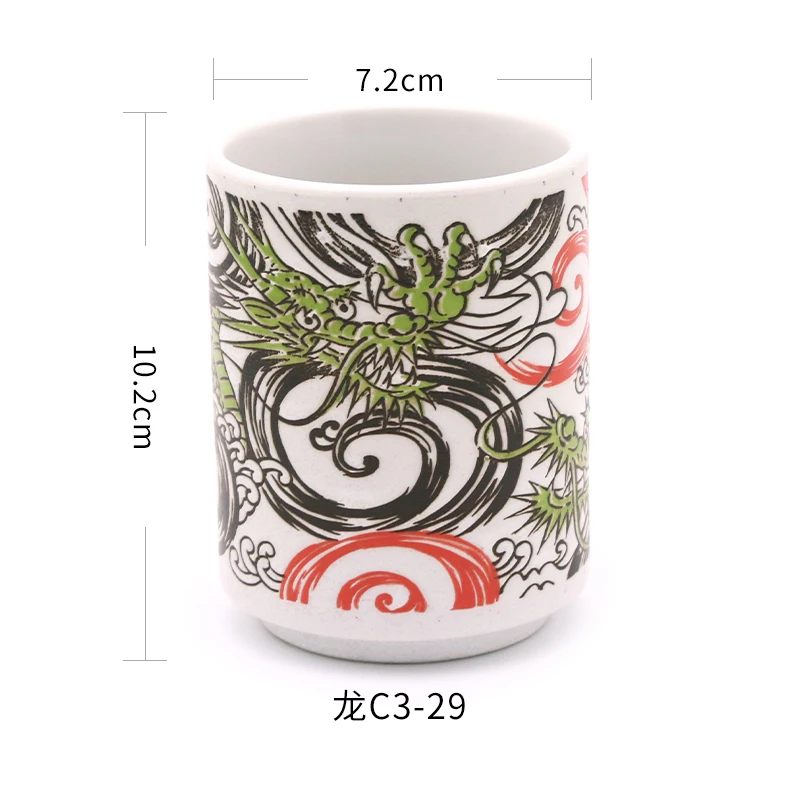 Японский стиль кофейная кружка чай tazas de ceramica creativas чашки и кружки kubek ceramiczny милые canecas criativa офисная гравировка - Цвет: T