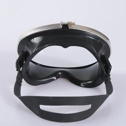 PVC HD Glass Stainless Steel Diving Myopia Mask Waterproof Adjustable Swimming Goggles Fishing Goggles Swimming Accessories