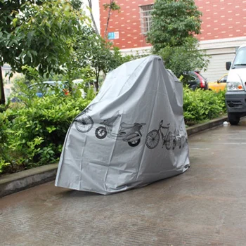 

Bicycle Cover Universal Outdoor Waterproof Bike Cover Rain Resistant Dustproof Storage Covers 78.7x39.3 Inches Top