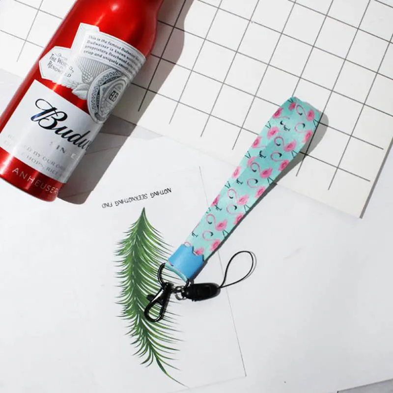 Милый животных лента брелок группы DIY короткие и длинные ленты для телефона чехол цепочка для ключей бумажник для женщин сумка автомобильный брелок