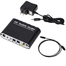 Engrenagem digital de som 5.1, conversor óptico spdif/coaxial dolby ac3 dts para 5.1ch áudio analógico para dvd pc #2