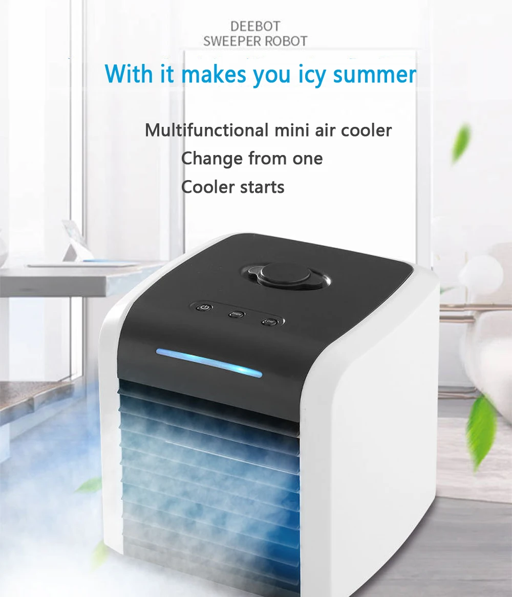 Novo mini casa condicionador de ar portátil