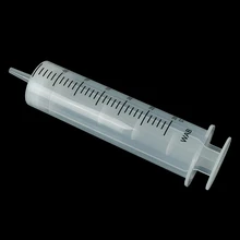 Горячий 1 шт. 300 мл/200 мл/150 мл пластиковый шприц многоразовый большой емкости измерительный шприц для инъекций
