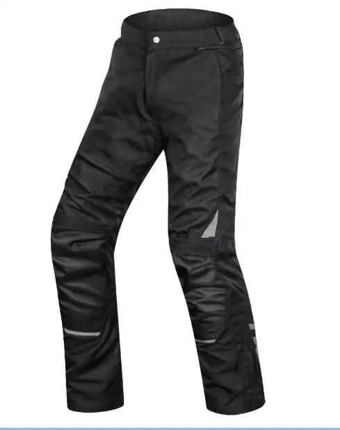 Мотоциклетная куртка, морозостойкая зимняя мотоциклетная куртка, водонепроницаемая мотоциклетная Защитная Экипировка, Мужская S-5XL, костюм для верховой езды черного цвета - Цвет: black pants