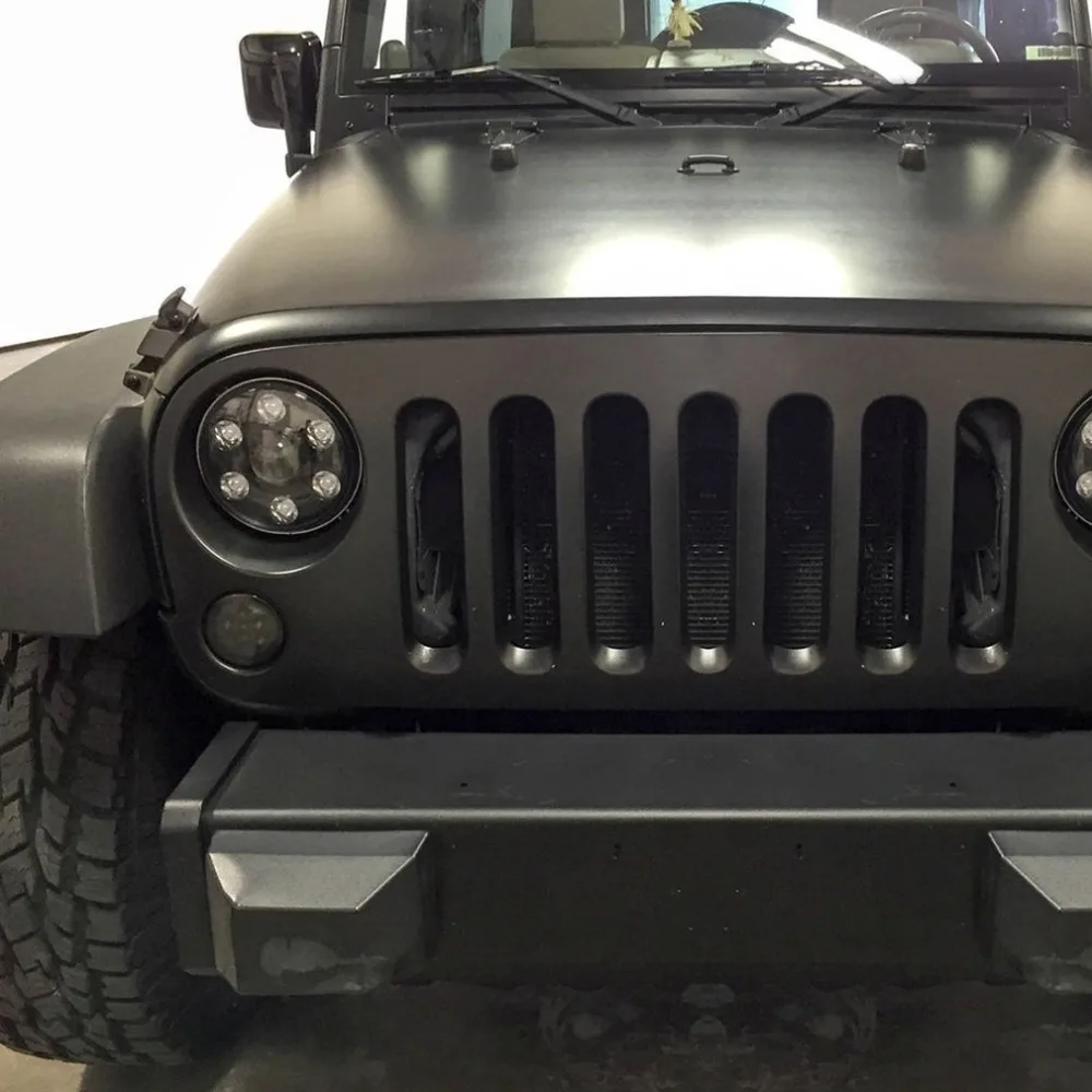 Новые черные крышка замка для Jeep Wrangler двигателя воздуха Заборная решетка боковой корпус воздуха Впускное отверстие решетка петля