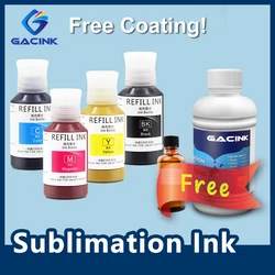 Encre à Sublimation pour Epson ET 2700, 2750, 3700, 3750, 4750, revêtement liquide gratuit, utilisé pour tasse, céramique, cuir, verre, marbre, métal 