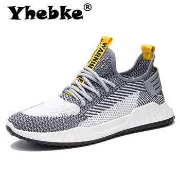 

2020 New Flyknit Sneakers Men Shoes Casual Spring Summer Breathable Comfortable Male Shoes Walking Footwear Zapatillas Hombre