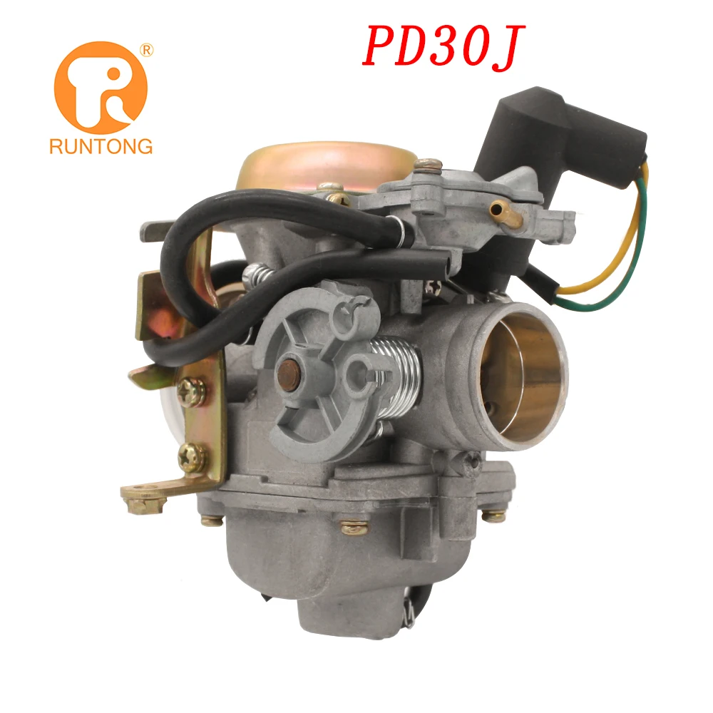 Runtong 30 мм 250cc мотор Карбюратор с e-choke PD30J CF250 CH250 CN250 пропеллер Qlink 4 тактный для внедорожного карбюратора