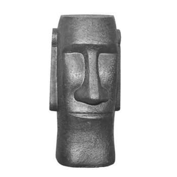 

Creative Easter Island Stone Portrait Piggy Bank Personality Home Gift Decoration Easter Island Storage Tank Statue M2222