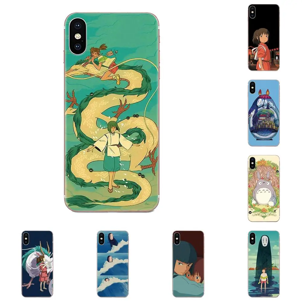 Cartoon Studio Ghibli Spirited Away Totoro For Sony Xperia Z Z1 Z2 Z3 Z4 Z5 compact Mini M2 M4 M5 T3 E3 E5 XA XA1 XZ Premium | Мобильные