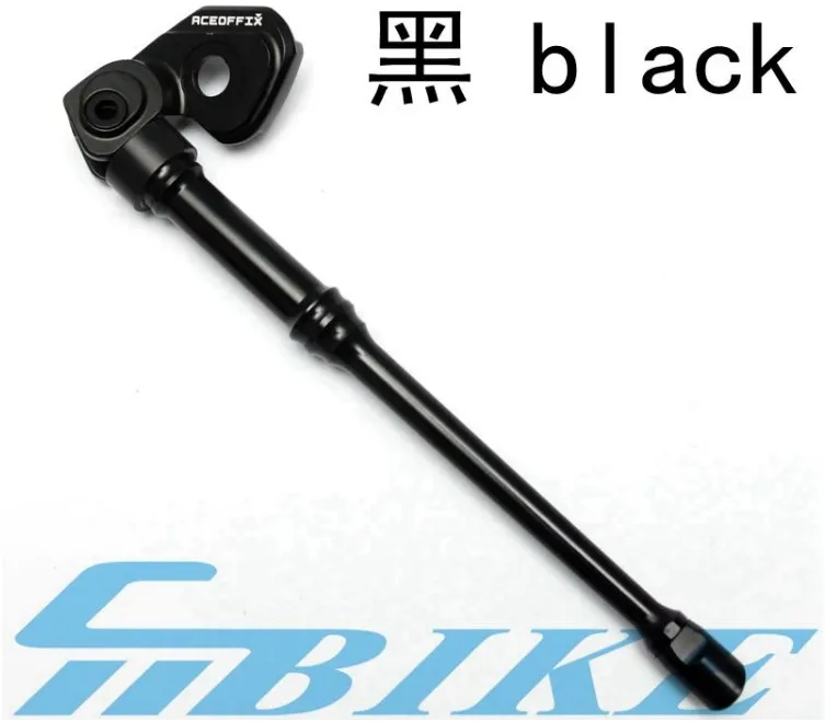Aceoffix Бромптон kickstand 92 г складной велосипед легкий ЧПУ подставка для упаковки стойки аксессуары - Цвет: Черный