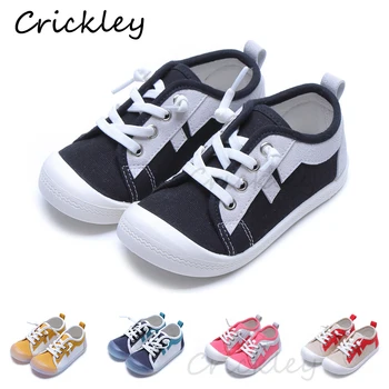 

Kids Canvas Casual Shoes Rainbow Sole Anti Collision Toe Canvas Shoes for Girls Boys Slip on Non Slip Children Casual Shoes