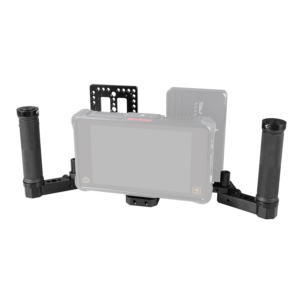 Monitor de Apoio Equipamento com Dupla Alça de Ombro Hdrig Diretor Borracha Handgrip Pescoço Bateria Placa Fotografia Acessórios - Image 6