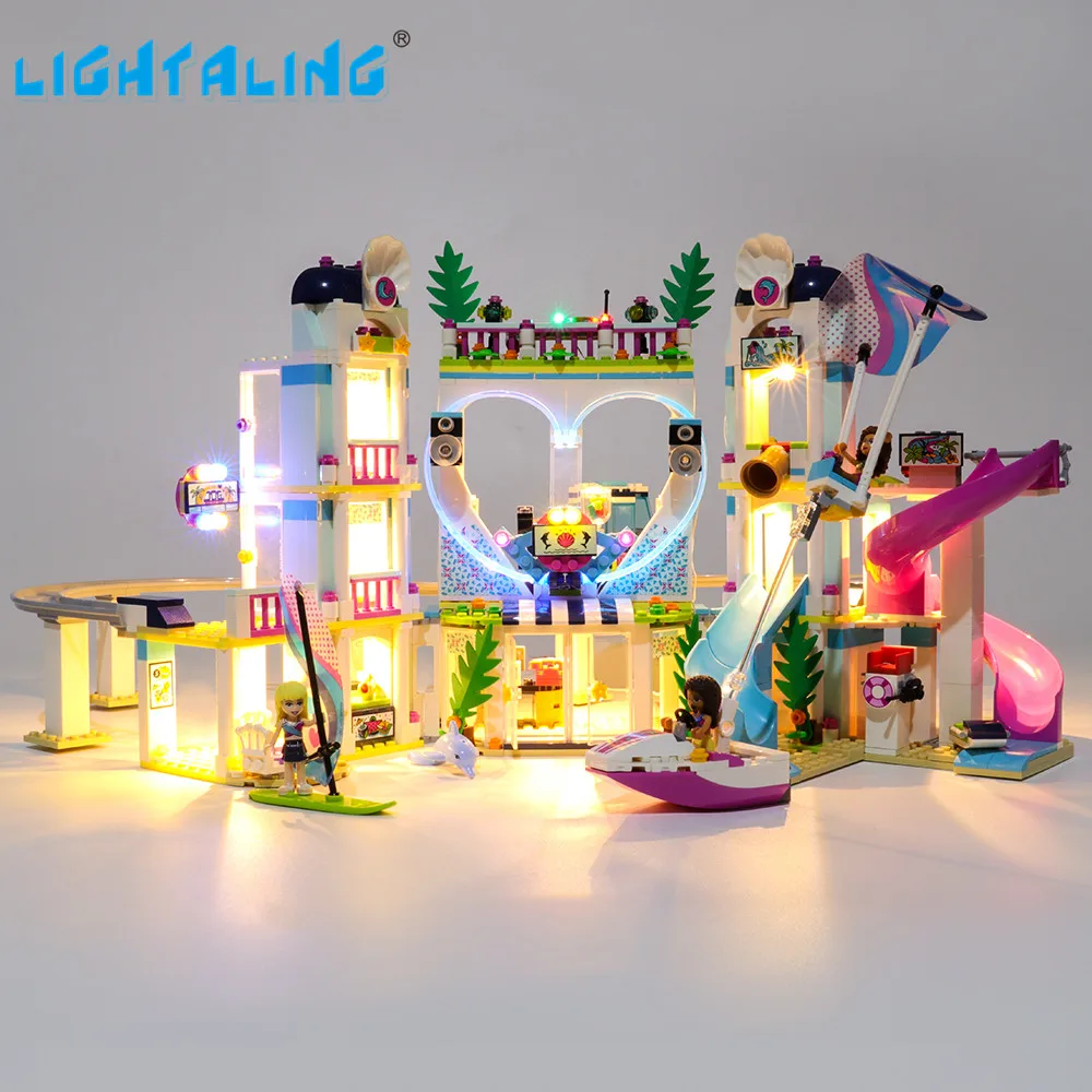 

Lightaling Led Light Kit For 41347 Friends Series Heartlake City Resort Building Blocks Compatible With Model 01068/37086/11035