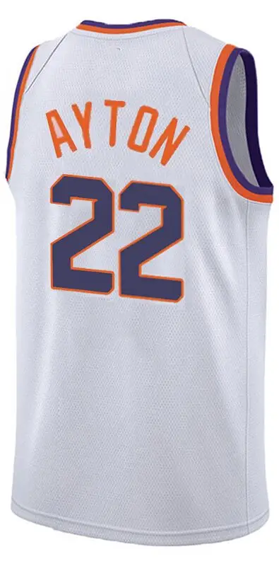 Новинка 22 DeAndre Ayton 1 Denver Booker 20 Josh Jackson JERSEY 0 Russell westbrook 13 Пол Джордж майки - Цвет: New