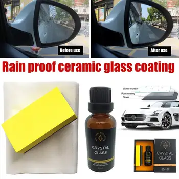 

auto glass nano hydrophobic crystal coating liquid car glass ceramic coating керамика для автомобиля жидкое стекло для авто