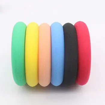 

Car Wax Sponge Applicators High Density Wax Bandage Sponge No Edge Design Circular Applicator Best for Round Waxing Auto