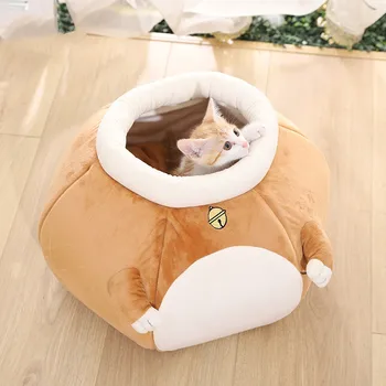 

Pet Ding Dong Cat Series Pet Nest Cute Thick Thick Warm Egg Nest Cat Nest Dog House