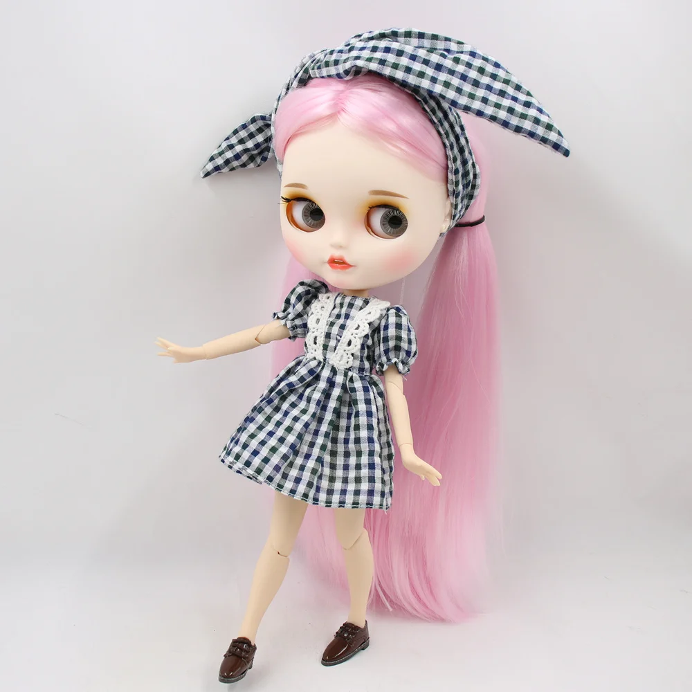 BJD Dolls ICY DBS blyth doll CUSTMIZED carvd lips teeth matte face joint body 1/6 BJD neo azone