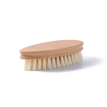 

Soft Hair Bristles Wooden Handle Laundry Brush Clothes Down Jacket Coat Shoes Garment Scrub Multifunction Cleaning Tool